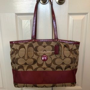 🌺Coach Diaper or business tote